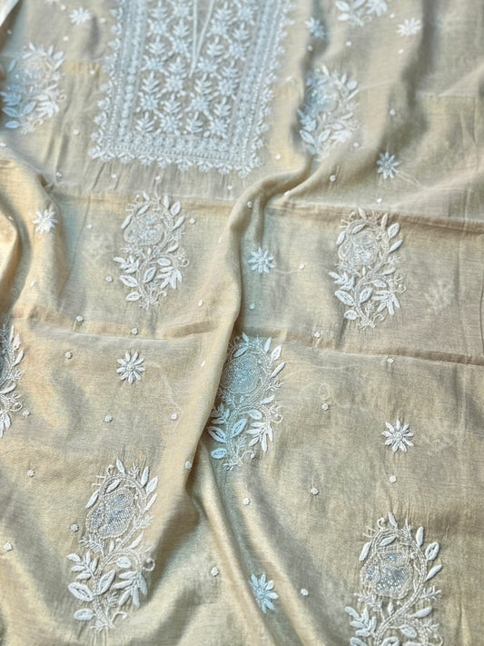 Chikankari kurta dupatta