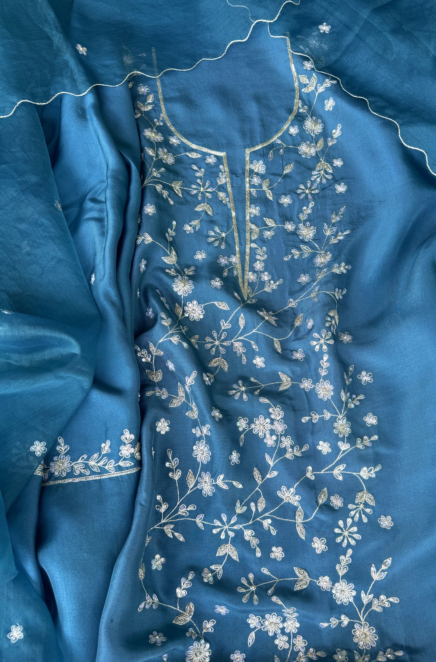 Zardozi suit set